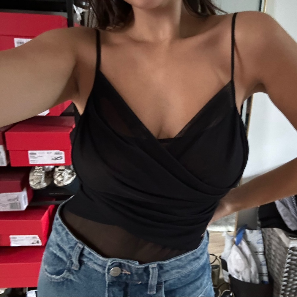 Zara Mesh Bodysuit